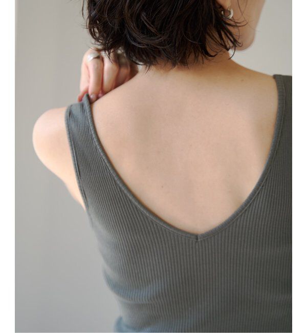 EMILYWEEK「【EMILY WEEK &times; IENA】コットンシルク リブタンクトップ」|インナー|