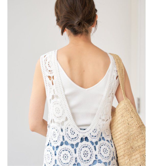 EMILYWEEK「【EMILY WEEK &times; IENA】コットンシルク リブタンクトップ」|インナー|