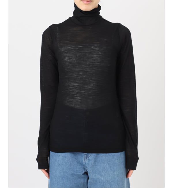 EMILYWEEK「《追加》スーパーウール タートルネックシアープルオーバー」|Tシャツ・カットソー|