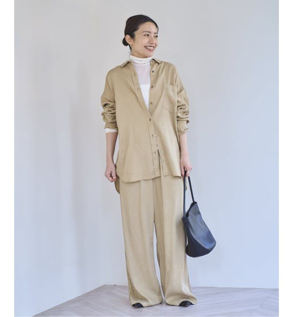 EMILYWEEK「《追加》スーパーウール タートルネックシアープルオーバー」|Tシャツ・カットソー|