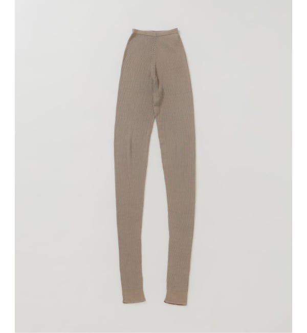 EMILYWEEK「シルク混リブレギンス」|レギンス・スパッツ|