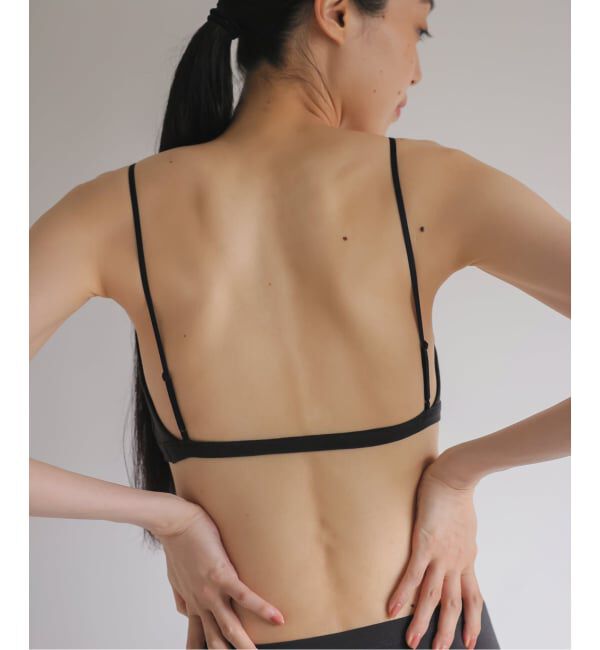 EMILYWEEK「【RESET】オーガニックコットン混 ブラ（グレー）」|インナー|