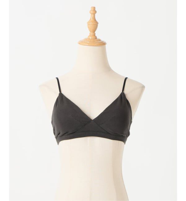 EMILYWEEK「【RESET】オーガニックコットン混 ブラ（グレー）」|インナー|
