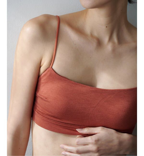 EMILYWEEK「《予約》【ACTIVE】Bamboo ストレッチブラ（ベージュA、オレンジ）」|インナー|