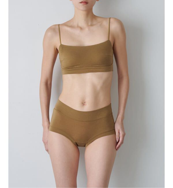 EMILYWEEK「《予約》【ACTIVE】Bamboo ストレッチブラ（ベージュA、オレンジ）」|インナー|