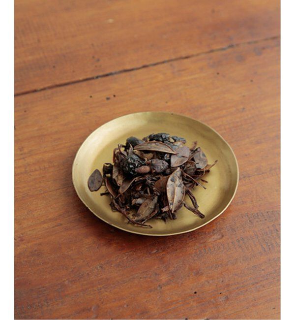 ACME「【fog linen work/フォグリネンワーク】BRASS PLATE ROUND S 真鍮トレイ」|アロマ・ルームフレグランス|