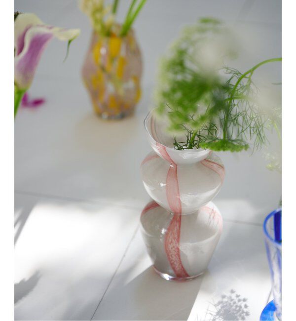 journal standard Furniture「GLASS VASE CALCOLO　フラワーベース 花器 花瓶」|その他|