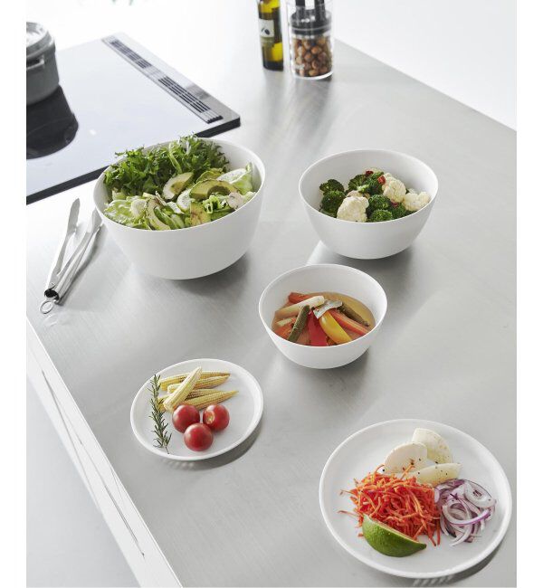 journal standard Furniture「《WEB限定》【tower/タワー】傾けて混ぜやすい調理ボウル 5点セット」|食器・キッチングッズ|