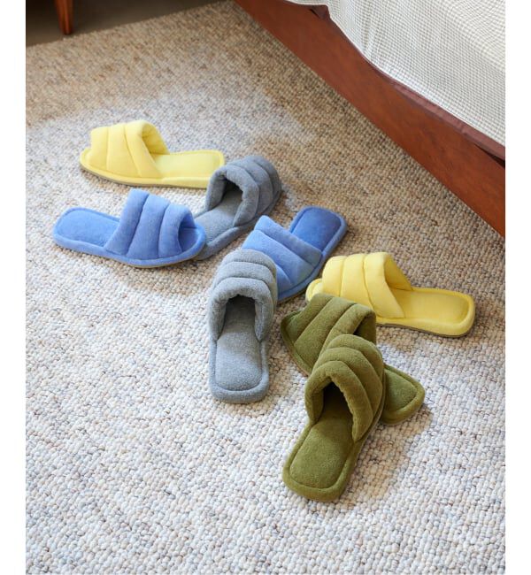 journal standard Furniture「TOWEL PUFFY SLIPPER　スリッパ」|ルームシューズ|
