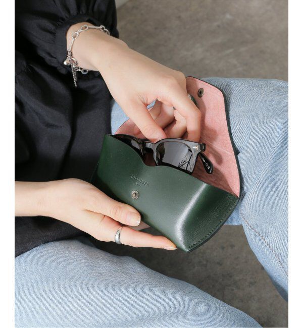 EYETHINK「【DIFFUSER/ディフューザー】SG1076D  DarkGreenPink glasses case」|その他|