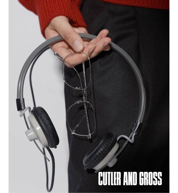 EYETHINK「【CUTLER AND GROSS / カトラーアンドグロス】別注 0003-01 EX Optical」|メガネ|シルバー