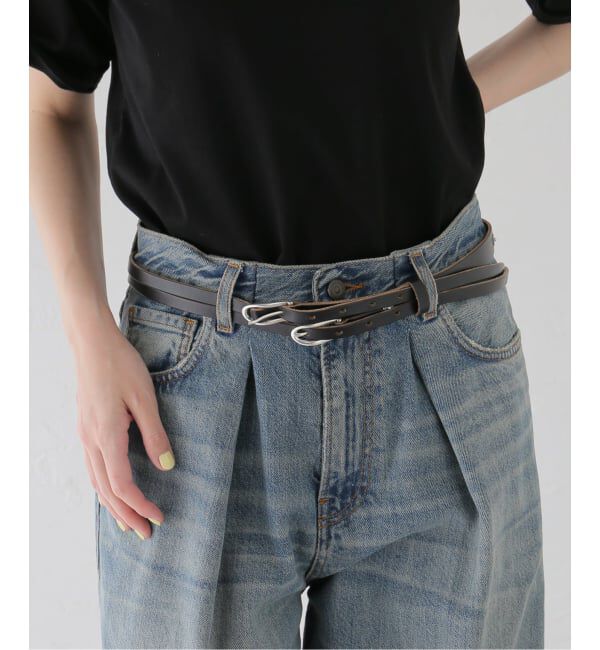 EYETHINK「OUR LEGACY TWIN TONGUE BELT 100」|メガネ|