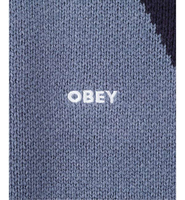 JOINT WORKS「OBEY / オベイ RAGLAN CREW NECK SWEATER」|ニット・セーター|