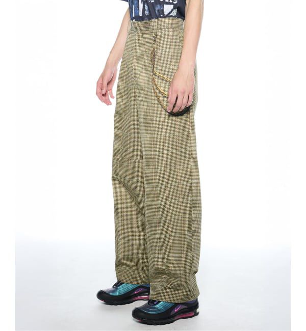 JOINT WORKS「TOLQ / トルク Printed One Tuck Trousers」|スラックス|