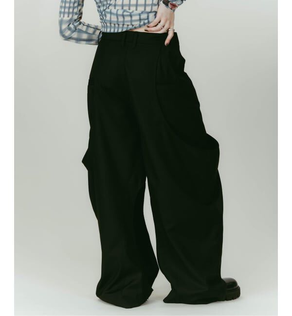 JOINT WORKS「Knuth Marf/クヌースマーフ high-boot detail pants」|スラックス|