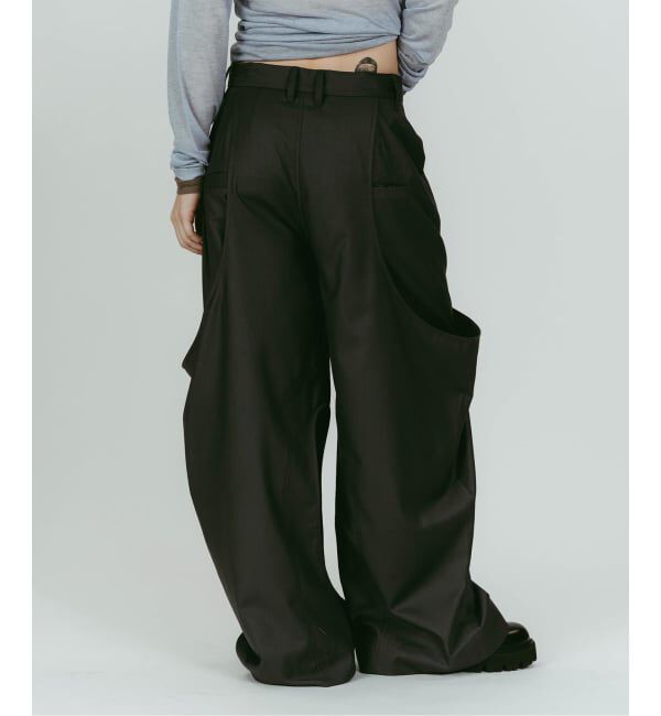 JOINT WORKS「Knuth Marf/クヌースマーフ high-boot detail pants」|スラックス|