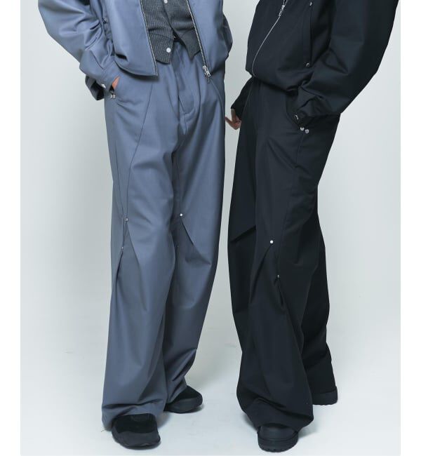 JOINT WORKS「NOCTO ARCHIVE/ノクト アーカイブ Technical Studs Wide Pants」|スラックス|