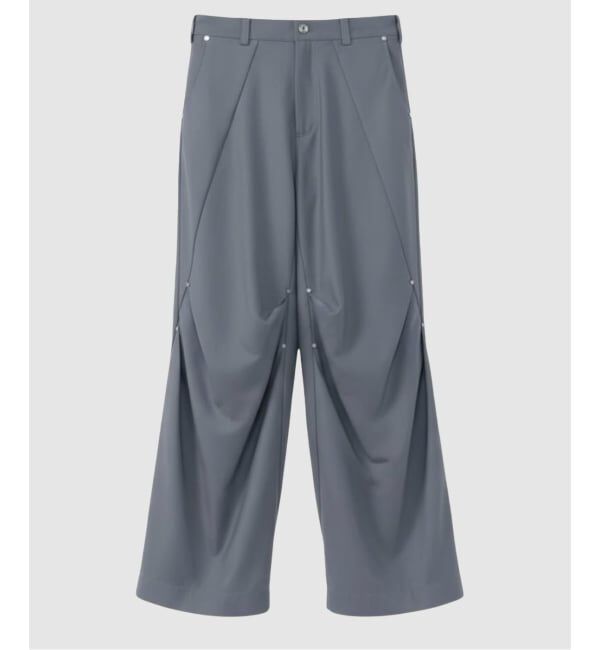 JOINT WORKS「NOCTO ARCHIVE/ノクト アーカイブ Technical Studs Wide Pants」|スラックス|グレー
