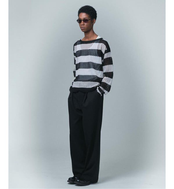JOINT WORKS「NOCTO ARCHIVE/ノクト アーカイブ TR One-tuck Wide Slacks」|スラックス|