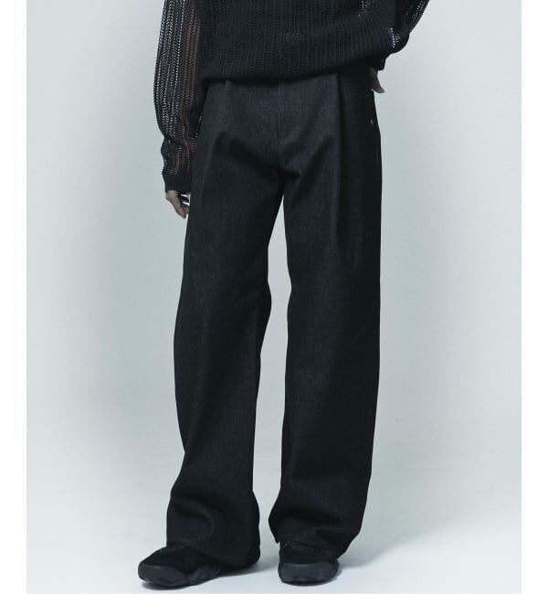JOINT WORKS「NOCTO ARCHIVE/ノクト アーカイブ Rigid One-tuck Wide Denim」|デニム|