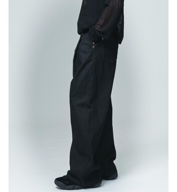 JOINT WORKS「NOCTO ARCHIVE/ノクト アーカイブ Rigid One-tuck Wide Denim」|デニム|
