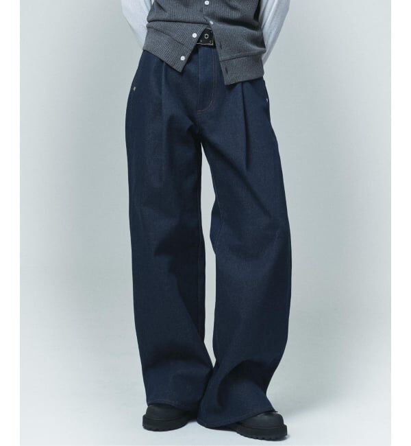 JOINT WORKS「NOCTO ARCHIVE/ノクト アーカイブ Rigid One-tuck Wide Denim」|デニム|
