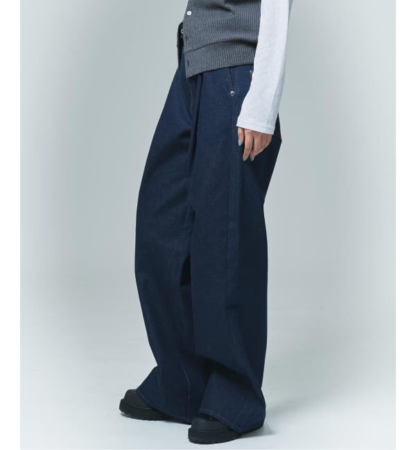 JOINT WORKS「NOCTO ARCHIVE/ノクト アーカイブ Rigid One-tuck Wide Denim」|デニム|