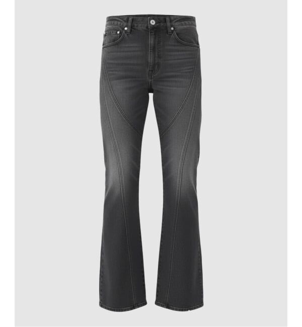 JOINT WORKS「≪予約≫NOCTO ARCHIVE/ノクト アーカイブ Biascut Wide Flare Denim」|デニム|ブラック A
