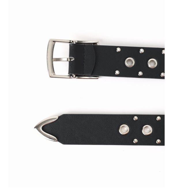 JOINT WORKS「≪予約≫NOCTO ARCHIVE/ノクト アーカイブ Studded Leather Belt」|ベルト|