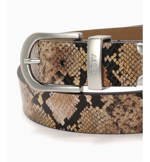 JOINT WORKS「OBEY / オベイ CLASSIC LEATHER BELT」|ベルト|