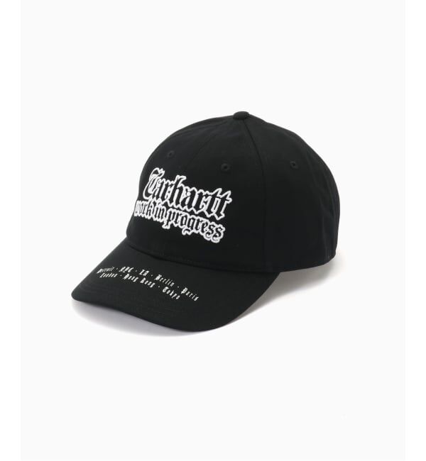 JOINT WORKS「CARHARTT WIP / カーハート ダブリューアイピー WORLD TOUR CAP」|キャップ・キャスケット|ブラック