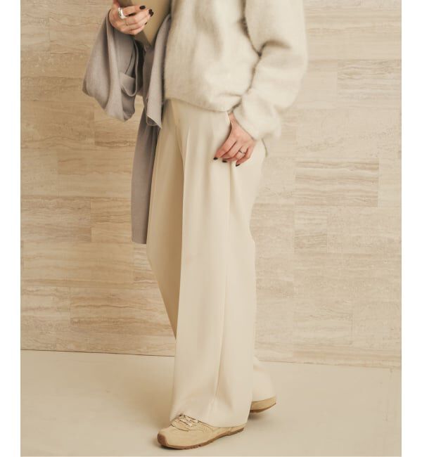 Plage「《追加》washable straight パンツ 3」|スラックス|