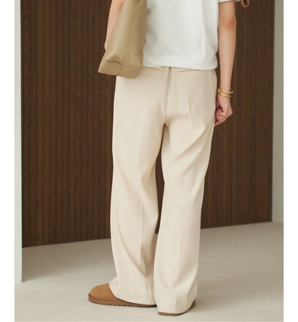 Plage「《追加》washable straight パンツ 3」|スラックス|
