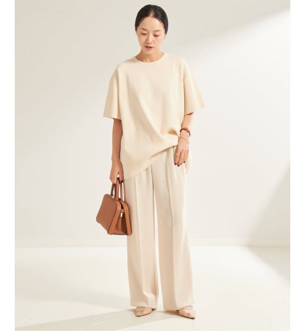 Plage「《追加》washable straight パンツ 3」|スラックス|