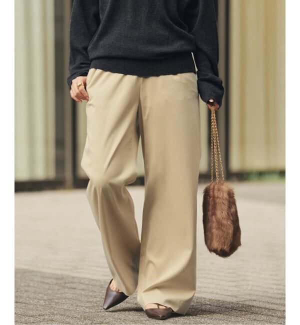 Plage「《追加》Fibril Relax パンツ」|その他|