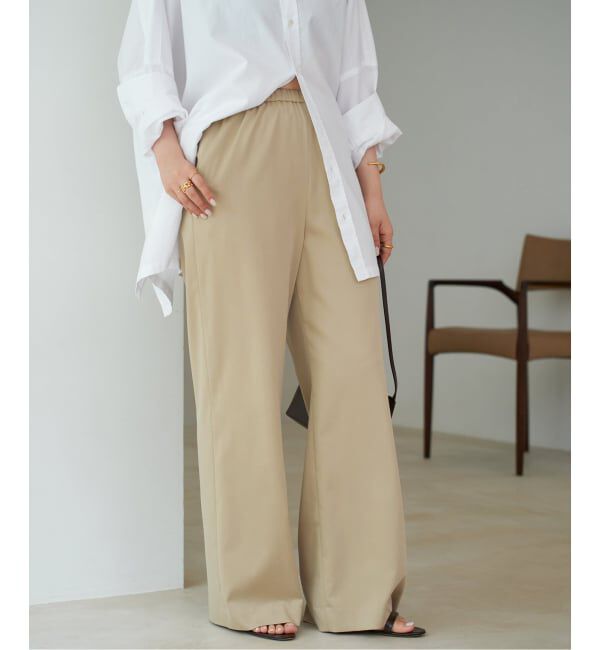 Plage「《追加》Fibril Relax パンツ」|その他|