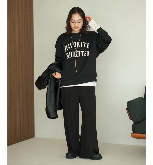 Plage「les Tendre easy care スラックス」|スラックス|