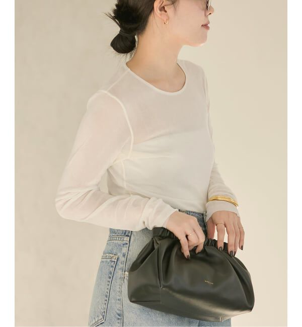 Plage「《追加》Flocky Mesh ロンT」|Tシャツ・カットソー|