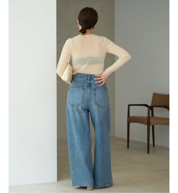 Plage「《追加》Flocky Mesh ロンT」|Tシャツ・カットソー|