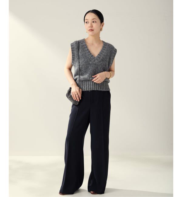 Plage「《追加》washable straight パンツ 4」|スラックス|