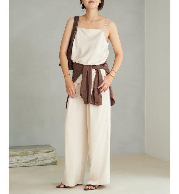 Plage「《追加》dull satin キャミソール」|キャミソール|