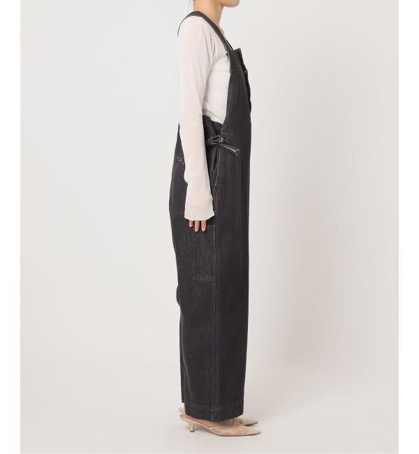 Plage「CURRENTAGE / カレンテージ DENIM サロペット(ホワイト)」|オールインワン|