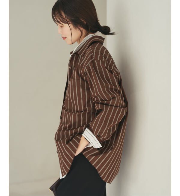 Plage「5stripe adjust シャツ」|シャツ・ブラウス|