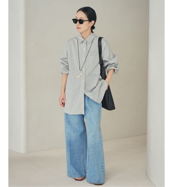 Plage「5stripe adjust シャツ」|シャツ・ブラウス|