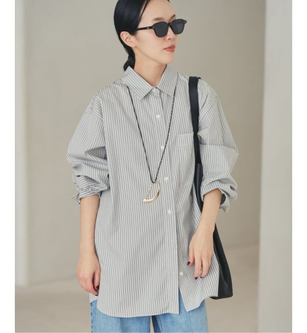 Plage「5stripe adjust シャツ」|シャツ・ブラウス|