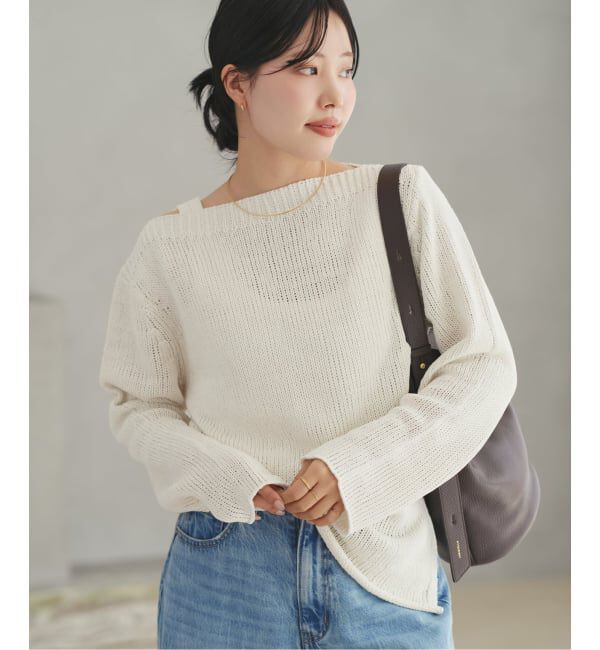 Plage「Silk lili B/N ニット」|ニット・セーター|