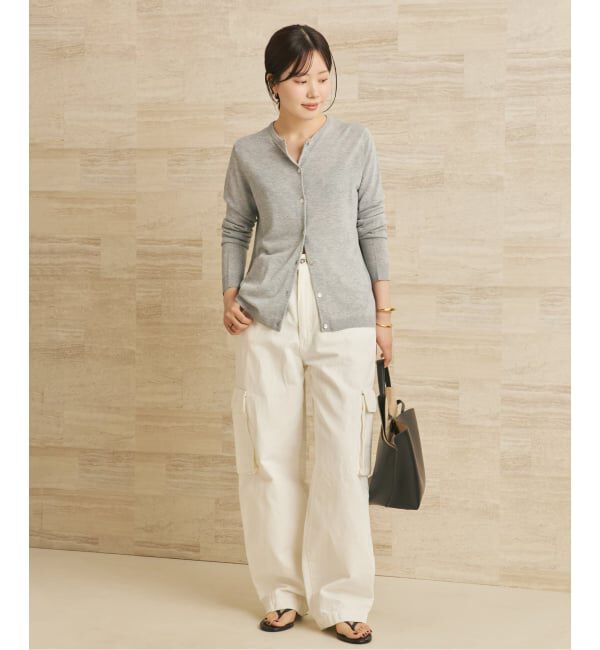 Plage「《追加》vis/silk mix カーディガン」|カーディガン|