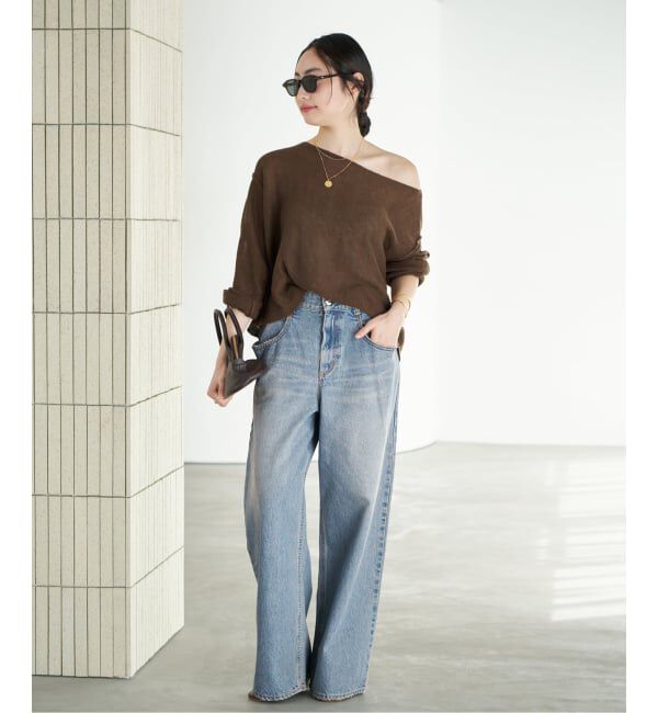 Plage「《追加》R&rsquo;IAM WIDE デニム 6」|デニム|