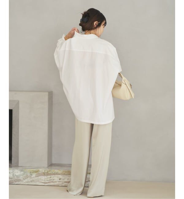 Plage「《追加》dull satin relax パンツ」|その他|