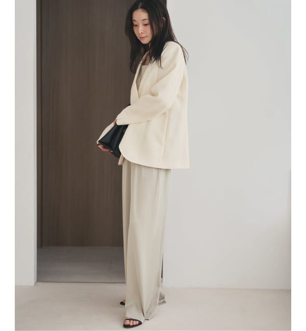 Plage「《追加》dull satin relax パンツ」|その他|